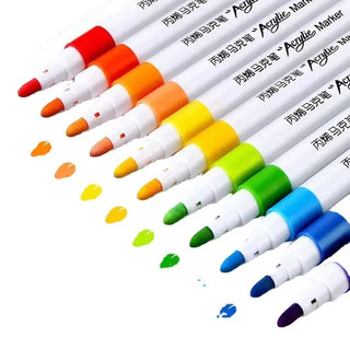 [60 màu 3 tầng] Combo 60 Màu Acrylic Marker Cao Cấp Hộp Nhựa 3 Tầng Màu Sắc Tươi Sáng - Bút Lông Màu cho bé sáng tạo