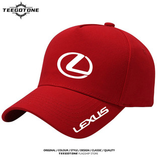 Logo Lexus nắp mỏ vịt nam nữ cotton thấm mồ hôi che nắng Có thể điều chỉnh Đường phố mũ bóng chày thể thao ngoài trời và giải trí 0521