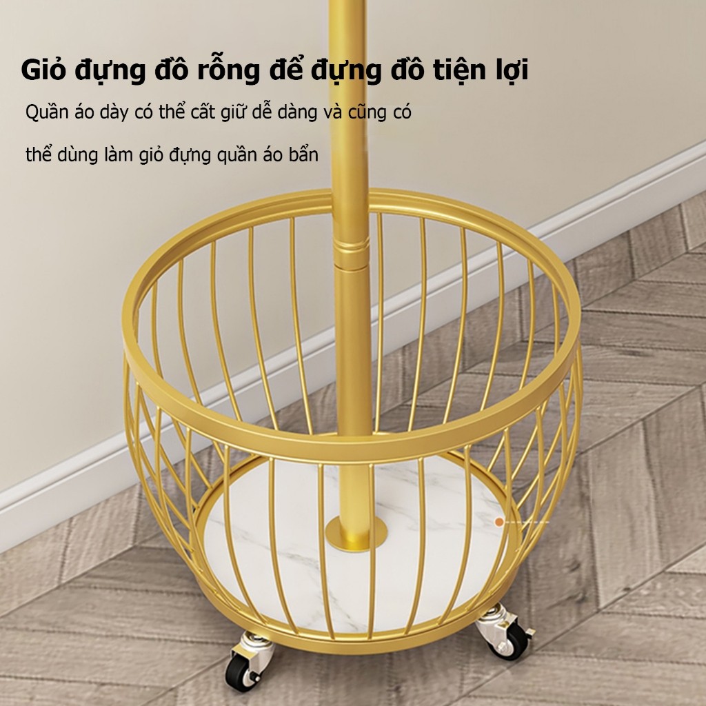 𝐎𝐥𝐢𝐟𝐞 Cây Treo Quần Áo Có Bánh Xe Di Chuyển Cây Treo Đồ Hiện Đại Giá Treo Quần Áo Inox