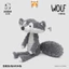 Bct Jooki Kawaii Sói Xám Đồ Chơi Sang Trọng Dễ Thương Biển Otter Thỏ Gấu Bông Búp Bê Mềm Lấp Đầy Búp Bê Phòng Ngủ Gối Bé Trai Bé Gái Trẻ Em Đồng Hành Búp Bê Quà Tặng Sinh Nhật Quà Tặng Năm Mới