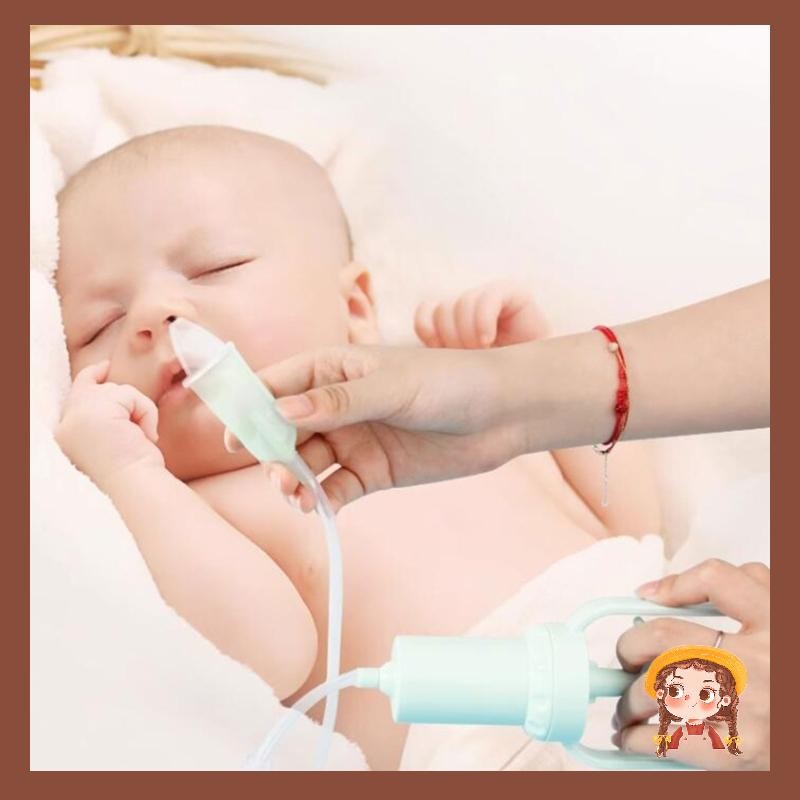 Máy hút mũi Li Baby có tính năng chống chảy ngược cho trẻ sơ sinh Dụng cụ hút Mucus mũi cho trẻ mới biết đi Dụng cụ loại bỏ Booger hiệu quả