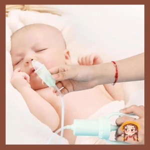 Máy hút mũi Li Baby có tính năng chống chảy ngược cho trẻ sơ sinh Dụng cụ hút Mucus mũi cho trẻ mới biết đi Dụng cụ loại bỏ Booger hiệu quả