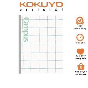 Tập Kẻ 4 Ly Ngang CAMPUS LINE FIELD 200 Trang Khổ B5 ( NGẪU NHIÊN )