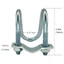 OXXGGKAO 10 Cái Thép Kim Loại Kẹp Đôi Đầu Nối Fixator Khóa Đôi Chữ Thập Kẹp Dễ Sử Dụng