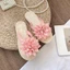 Dép đi biển WEETW, Dép xỏ ngón hoa ngày lễ chống trượt, Giày đế bằng thông thường Dép đi biển kỳ nghỉ ngoài trời
