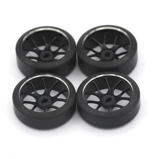 Lốp xe trôi bằng nhựa cứng 2,5 / 5,5 độ Vành bánh xe kim loại cho Wltoys 284131 Bộ phận nâng cấp xe RC K969 K989 Kyosho Mini-Z 1 / 28 & * &