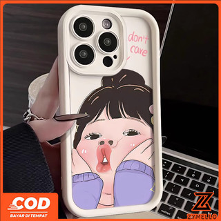 Ốp Lưng Cho OPPO Reno 15F Reno 13F Reno12 F Reno11 F Reno 11 Reno 10 5G Reno 8T 5G Reno 8T 4G Reno 8Z Reno7 Reno8 Reno4 Reno5 Dễ Thương Pig Pigtail Cô Gái Điện Thoại Chống Sốc