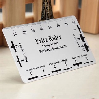 Dụng cụ đo chiều cao dây đàn guitar Công cụ đo chiều cao Dây đàn guitar đa chức năng Thông số kỹ thuật Thước thẻ Luthier String Tool