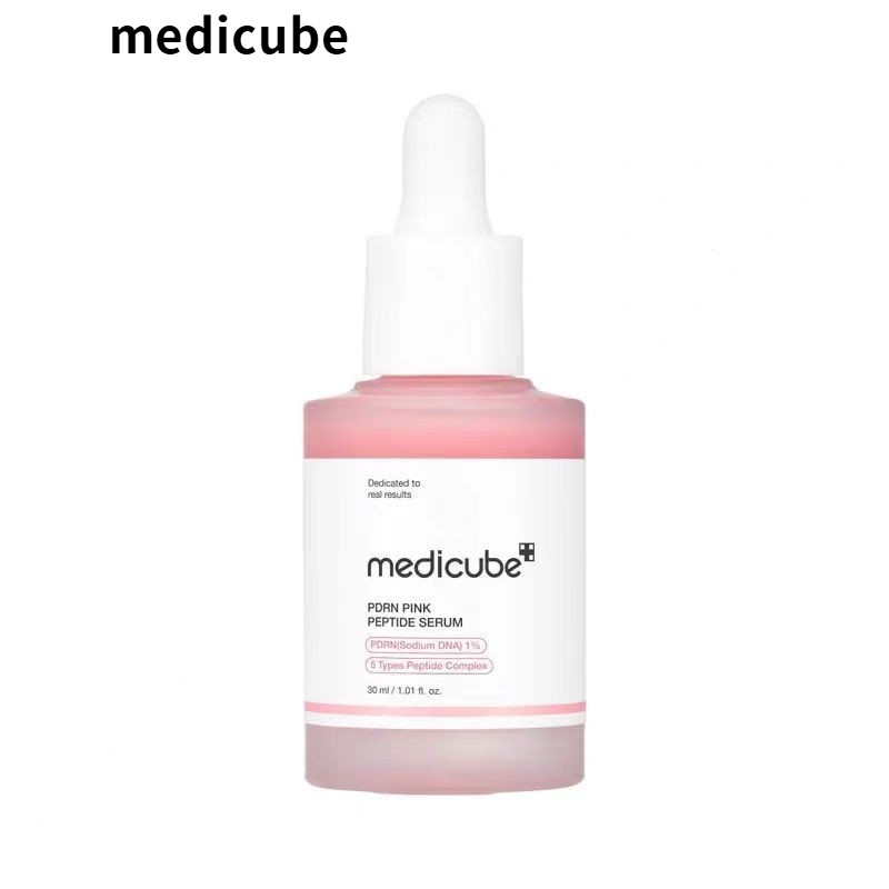 Serum peptide hồng Medicube PDRN 30ml, làm trắng da và loại bỏ vết thâm, tinh chất mặt KGGF
