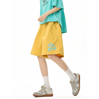 GKSSS Quần Short Nam Thời Trang Mỹ Retro Rời Thường Ngày Mỏng Nhanh Khô Phong Cách Trung Lập Thể Thao Đi Biển