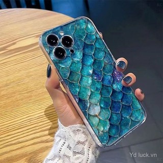 Ốp điện thoại chống sốc hình vảy cá mơ mộng thời trang giá trị cao bán chạy tương thích với iPhone 11 Pro Max 16 15 Pro 14 Plus 13 Pro 12 Pro Max 16 Pro 15 14 13 12 Pro 11 XS 8 Plus, chống bụi bẩn, chống sốc, chống mồ hôi, chống va đập