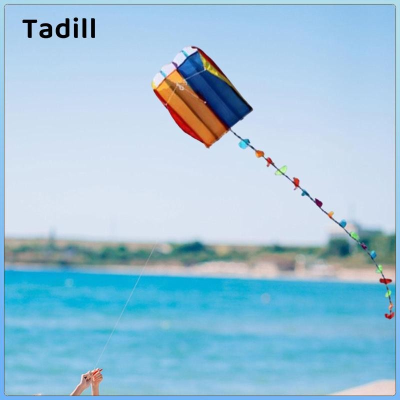 Tadill Nhỏ Cầu Vồng Mềm Diều Thể Thao Di Động Chống Rách Nhiều Màu Sắc Chống Thấm Nước