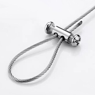 [Giao hàng từ Việt Nam] Dây treo NOOKSTORY, có khóa dây có thể điều chỉnh, Dây treo chiếu sáng bằng thép không gỉ