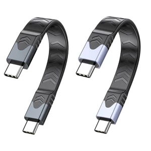 Cáp sạc nhanh Niki USB5 PD240W để hỗ trợ Video 16K 60hz hiệu quả và truyền dữ liệu 80Gbps Dây USB C 13CM