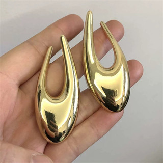 1 đôi bông tai cổ điển châu Âu và Mỹ dành cho nữ, sang trọng nhẹ nhàng, đơn giản, đa năng và cao cấp