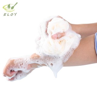 [MAO] Tắm Lưới Bọt Biển Tắm Puffs Bong Bóng Body Tẩy Tế Bào Chết Bàn Chải Mềm Tẩy Tế Bào Chết Da Bàn Chải Lưng Đồ Dùng Phòng Tắm VN