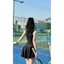 Bộ thể thao nữ pha màu cổ nhật,phong cách tôn dáng cực chất-chơi pickleball,golf,tennis.. Sport