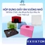 Hộp Đựng Khăn Giấy Vuông – Nhựa PP Bền Đẹp, Dùng Cho Quán Ăn, Nhà Hàng Tiện Lợi