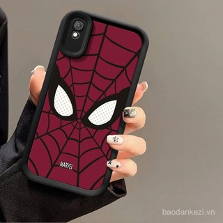 Ốp lưng điện thoại cho Xiaomi Redmi 9A Sport 9i 9at Ốp lưng điện thoại silicon hình nhện đỏ mèo dễ thương màu hồng bướm màu hồng cho nữ hoạt hình thời trang Xiaomi Redmi 9A Sport Redmi 9i 9at