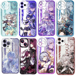 Ốp Điện Thoại Di Động Honkai Star Rail Cho OPPO Reno 11F 12F 13F 11 12 13 Pro 5G 8T A5 A3 Pro 5G A57 A77S Ốp Lưng Jing Yuan Robin Kafka Chủ Nhật Castorice Clear Angel Eyes