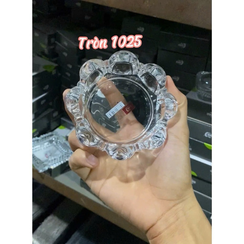 Gạt tàn thuỷ tinh cao cấp đủ kích cỡ