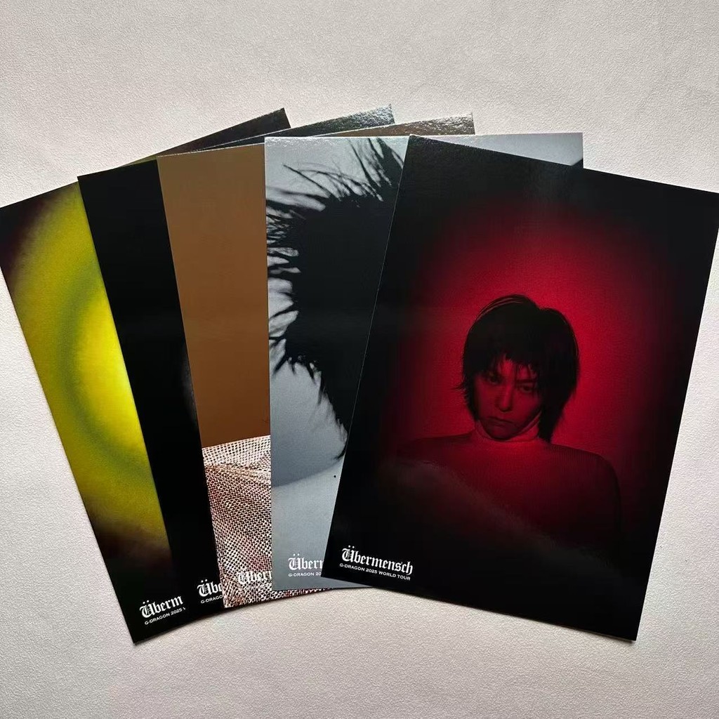 Bộ Poster Tour Thế Giới G-DRAGON Übermensch 2025