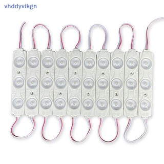VHDD 20 Chiếc DC12V SMD 3 LED Module Tiêm Chống Thấm Nước IP67 Trang Trí 2835 Dải Cứng Thanh Đèn Trắng Đỏ Xanh Xanh Dương VN
