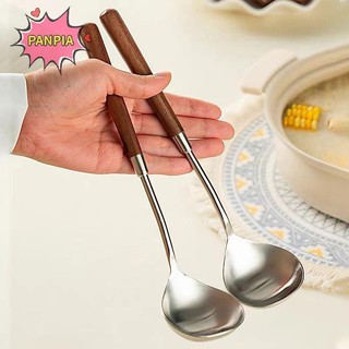 Pnpia Tay Cầm Vintage Nhà Bếp Ăn Tối Món Cơm Xẻng Bánh Bao Cháo Súp Nhà Hàng Phương Tây Thanh Bộ Đồ Ăn Công Cộng Boutique
