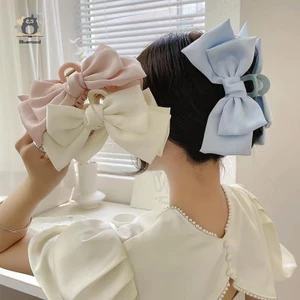 Kẹp tóc hai mặt rộng rãi thanh lịch Hàn Quốc Kẹp tóc Acrylic Kẹp tóc Barrette Cua Kẹp tóc cho nữ Cô gái Mũ nón đơn giản Phụ kiện tóc Mới