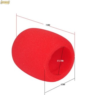 Vườn 10 Màu Cầm Tay Micro Mic Nướng Kính Chắn Gió Bọt Biển Gió Bọt Biển Mới