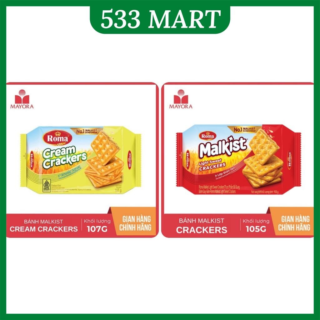 Bánh cream crackers Roma Malkist gói 105g | Shopee Việt Nam