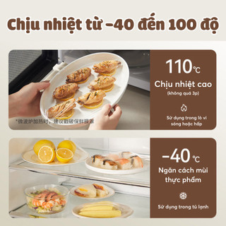 Bịch 300 màng bọc thực phẩm dạng rút tiện lợi hình chú gà, Màng bọc PE siêu dai chịu nhiệt tiện lợi