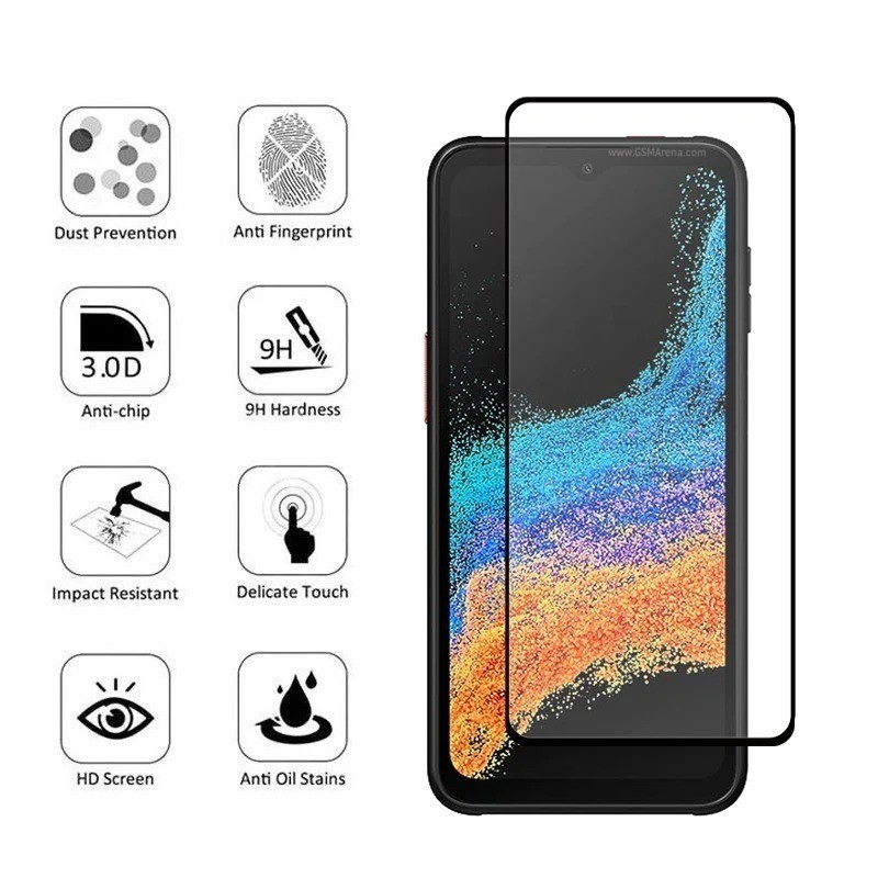 Asus ROG Điện Thoại 100D HD Đen Edge Kính Cường Lực Cho Asus ROG Phone II 9 8 7 6D 6 5s 5 3 ZS660KL Pro FE Ultimate Strix Chống Trầy Xước Bảo Vệ Màn Hình Điện Thoại Chống Cháy Nổ