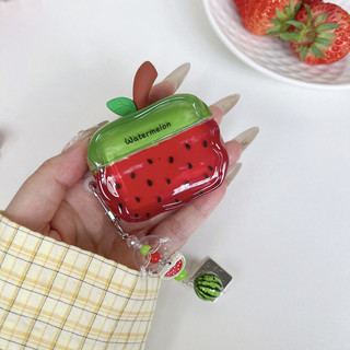 Dưa Hấu Cho Airpods 1 / 2 3 Pro Pro Pro2 Airpods4 Vỏ Tai Nghe Bluetooth Không Dây Vỏ Bảo Vệ Air Pods Pro 3 4 Vỏ Bảo Vệ Tai Nghe