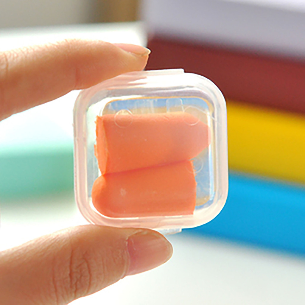 Nút tai xốp siêu mềm Nút tai ngủ thoải mái để ngủ ngáy buổi hòa nhạc du lịch