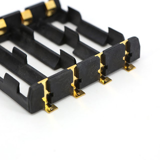 2 Chiếc 18650 Pin SMT 1X 2X 3X 4X solt Cổng Giá Đỡ Hộp Pin SMD Hộp Bảo Quản Hộp Đựng Điện Ngân Hàng Đồng Chân Sạc 17VN1
