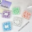 50 miếng Bọt biển vuông Puff Nails Gel nghệ thuật, dụng cụ đánh bóng, khối đệm móng, phụ kiện làm móng tay {VN}