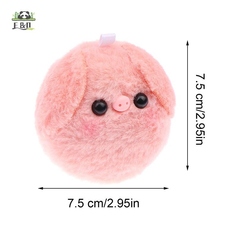[SHNZDD] Móc khóa heo con sang trọng đáng yêu Little Fresh Funny Bag Mặt dây chuyền Đồ chơi trẻ em Quà tặng sinh nhật Vòng chìa khóa lợn nhỏ EMKK