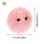 Móc khóa heo con sang trọng đáng yêu Little Fresh Funny Bag Mặt dây chuyền Đồ chơi trẻ em Quà tặng sinh nhật Vòng chìa khóa lợn nhỏ EMKK