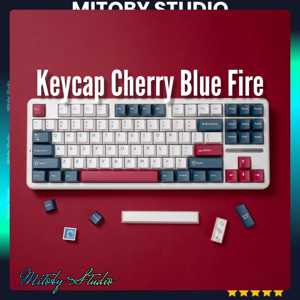 Keycap Samurai Olivia cherry Profile Tổng hợp Keycap CMK Daye bàn phím cơ WoB Jamon Mitoby Factory | BigBuy360 - bigbuy360.vn