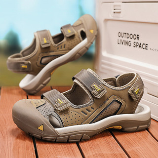Giày sandal nam có sẵn, giày sandal nam thời trang, thoải mái, trẻ trung, giày lái xe chống nước, giày bãi biển, giày sandal đa năng cho nam