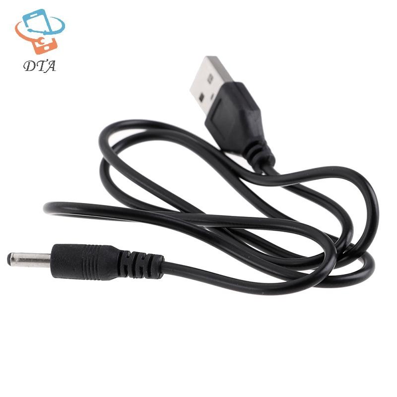 [DTA] 1Pc USB A Nam sang 3.5 * 1.35mm Đầu nối Dây cáp nguồn VN