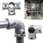 Chốt khung SUNKISSD, Đầu nối ống tròn có khóa cố định, Khuỷu tay 1\ 2 '' / 3\ 4 "Ống nối ống tròn bằng thép hợp kim nhôm