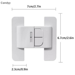Ndy 2 Chiếc Trẻ Em Bảo Vệ An Ninh Khóa Tủ Lạnh Nội Thất Gia Đình Cửa Tủ Khóa An Toàn Chống Mở Nước Tủ Khóa N