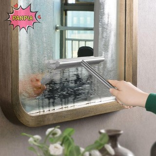 Pnpia Vòi hoa sen Squeegee Kính gạt nước Cạp có giá đỡ silicon Vòi hoa sen Máy làm sạch gương phòng tắm Khăn lau kính Scraper Boutique