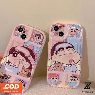 Ốp lưng VIVO V60 LITE V50 V40 Y28 Y03 Y18 Y02T Y100 Y19S Y17S Y27 Y02 Y35 Y36 Y56 Y22 Y12 Y20 Y21 Y33S Y30 Y15 Y15S Y16 Y11 Y50 Y91C Hoạt Hình Shinchan Nini Chống Sốc TPU Di Động pho