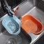 Giỏ nhựa lọc rác cài bồn rửa chén hình oval 22.5x15.5x7.6cm