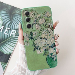 Ốp Lưng Cho Samsung Galaxy M14 4G 5G Ốp Điện Thoại SM-M145F SM-M146B M 14 Vỏ Chống Sốc Thời Trang Xương Rồng Hoa Silicon Mềm Ốp Lưng