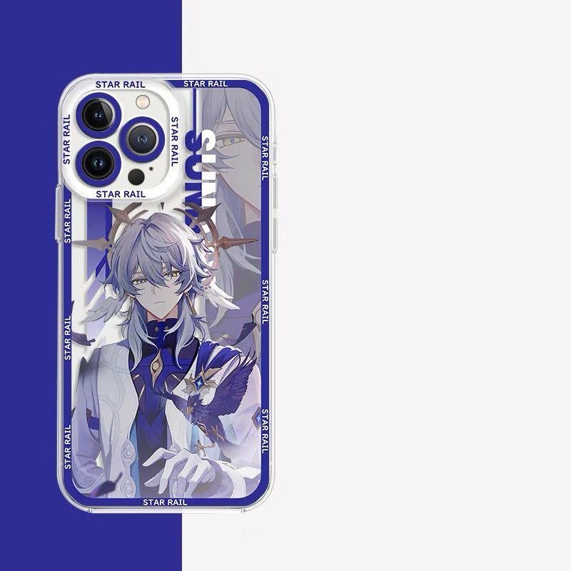 Ốp Lưng Cho Infinix Smart 7 8 Tecno Camon 20 POVA 5 4 Pro 2 3 Itel S23 A70 Zero 5G 2023 Bao Honkai Star Rail Chủ Nhật Silicone Mắt Thiên Thần Họa Tiết Rõ Ràng Thiết Kế Mới