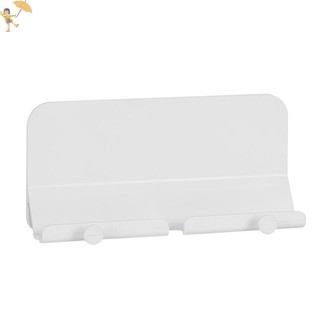 [GOU] Móc sạc treo tường Phiên bản mở rộng Móc kép Máy tính bảng Sạc điện thoại Giá đỡ điện thoại gắn tường miễn phí cho phòng ngủ Phòng khách Nhà bếp Tương thích với tất cả điện thoại hoặc